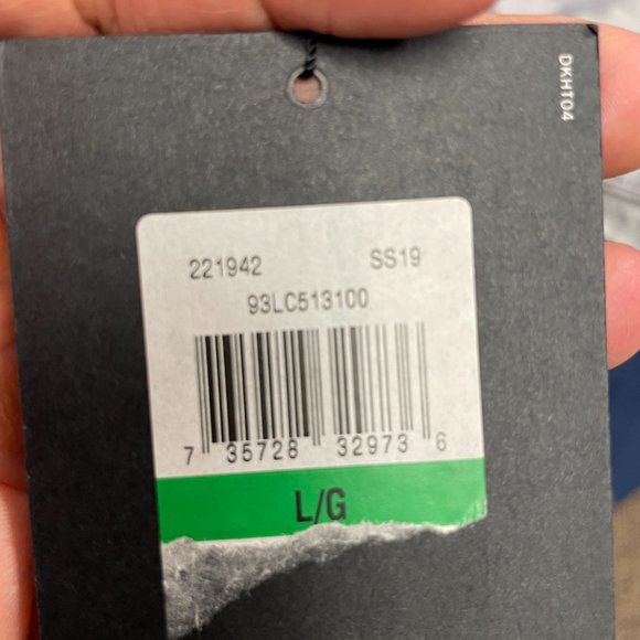 DKNY Mens L White Camo hooded wind breaker - Picture 5 of 5